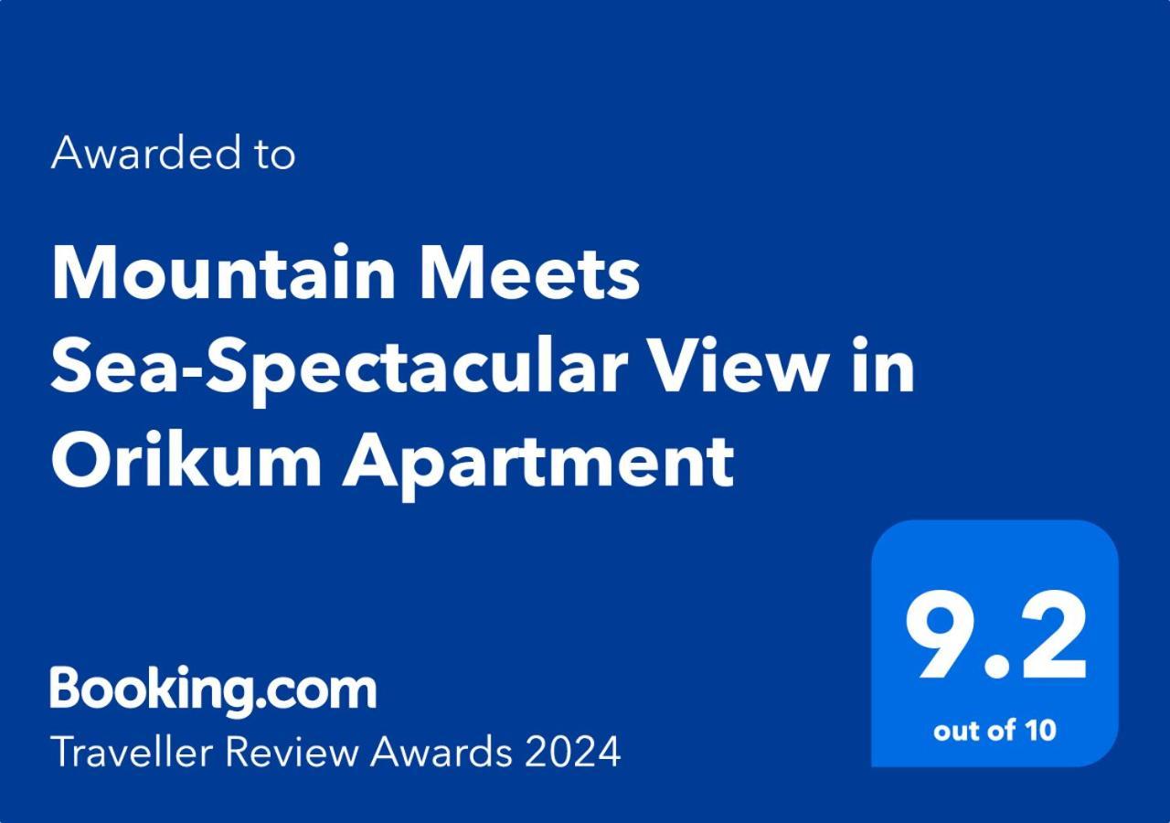 Mountain Meets Sea-Spectacular View In Orikum Apartment Екстер'єр фото