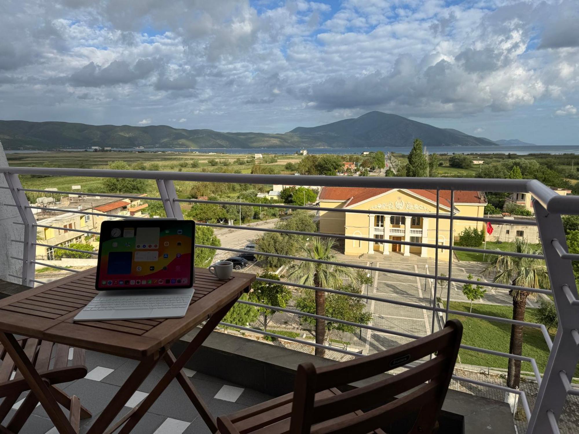 Mountain Meets Sea-Spectacular View In Orikum Apartment Екстер'єр фото